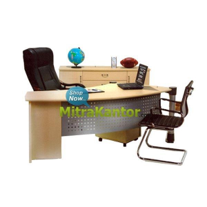 Jual Meja Direktur Murah, Meja Direktur Aditech FD 02, Meja Kantor Murah