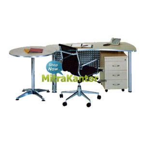 Jual Meja Direktur Murah, Meja Direktur Aditech XE 07, Meja Kantor Murah