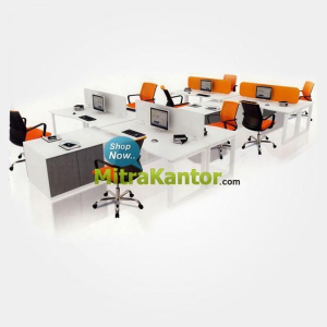 Jual Partisi Kantor Murah, Partisi Kantor Donati WS 8 Seat Murah