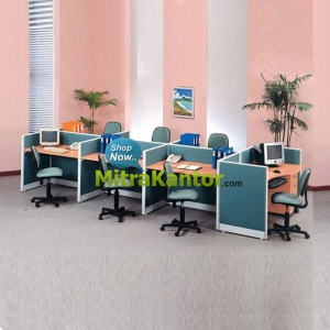 Jual Partisi Kantor Murah, Partisi Kantor Uno 7 Staff