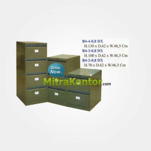 Filing Cabinet Murah, Filing Cabinet 4 Laci, Filing Cabinet Elite B4-4