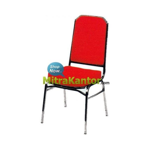 Jual Kursi Susun Futura FTR 416 Merah - Kursi Hotel - Kursi Pesta