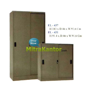 Jual Lemari Besi Murah, Lemari Kantor, Lemari Arsip Besi Elite EL 431