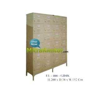Jual Locker Besi Murah, Locker Besi 20 Pintu Elite 466 GD4K