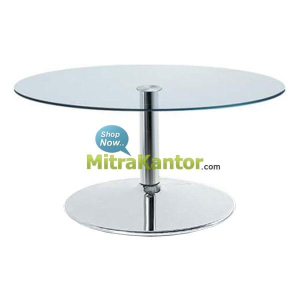 MEJA SOFA DONATI SOFTEL 2 GLASS