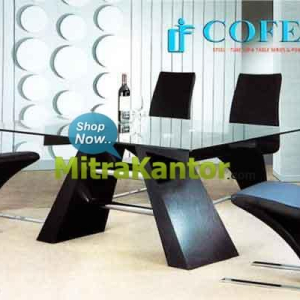 Jual Meja Kantor Murah, Meja Makan Cofemo CC27 TC27 Minimalis
