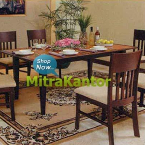 Jual Meja Makan Murah, Meja Makan Ligna Mulan