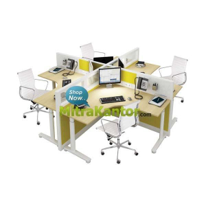 Jual Partisi Kantor Murah, Partisi Kantor Indachi 4 XM