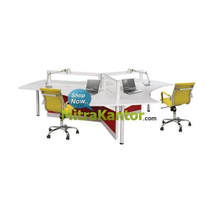 Jual Partisi Kantor Murah, Partisi Kantor Indachi Konfigurasi Y
