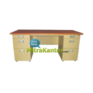 Jual Meja Besi Kantor Murah, Meja Kantor Besi Prospek KD 045