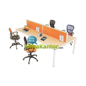 Jual Partisi Kantor 4 Staff Aditech FRW 01 | Mitrakantor