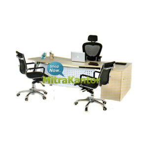 Meja Direktur Murah, Meja Direktur Aditech FR 02, Meja Kantor Murah