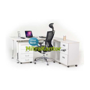 Meja Direktur Murah, Meja Direktur Aditech FR 07, Meja Kantor Murah