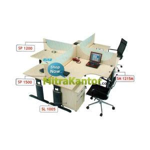 Meja Kantor Staff Aditech SP 1200, Jual Meja Staff Kantor Murah