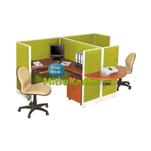 Partisi Kantor Murah, Partisi Kantor 2 Staff Arkadia Excel 2