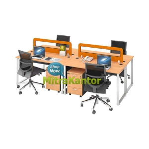 Partisi Kantor Murah, Partisi Kantor 4 Staff Arkadia Domestika 5