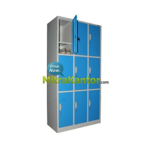 Locker Besi Kozure KL 9, Locker 9 Pintu, Locker Kantor Murah