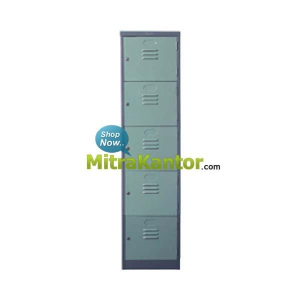 Jual Locker 5 Pintu Murah, Locker Kantor, Locker Besi Lion L 555