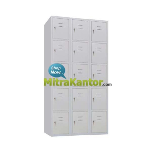 Locker 15 Pintu Murah, Locker Besi HighPoint Granada AISL15
