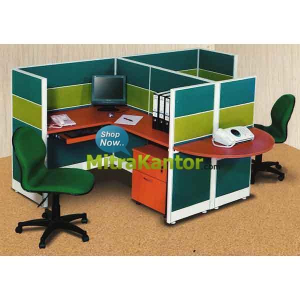 Partisi Kantor Murah, Partisi Kantor 2 Staff Arkadia Linus FIG 7