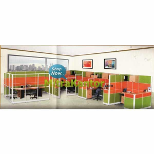 Partisi Kantor Murah, Partisi Kantor 4 Ruangan Arkadia Linus Fig 4