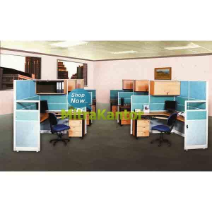 Partisi Kantor Murah, Partisi Kantor 6 Staff Arkadia Linus FIG 8