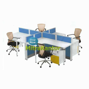 Partisi Kantor Ichiko Konfigurasi 4 X 25, Partisi Kantor Murah