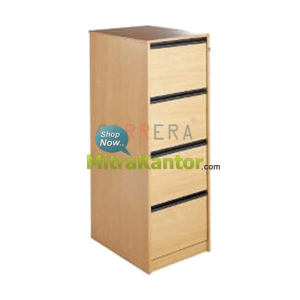 Filing Cabinet Murah 4 Laci, Filing Cabinet Kayu Carrera CAP 4