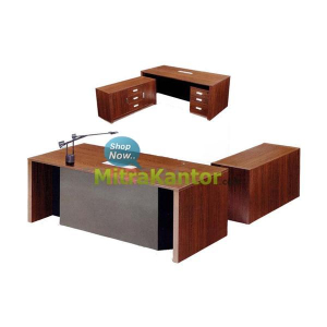 Jual Meja Kantor Murah, Meja Direktur Carrera Omega Series