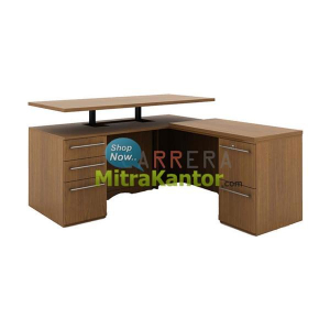 Jual Meja Resepsionis Carrera Mika, Meja Kerja Asli dengan Harga Murah