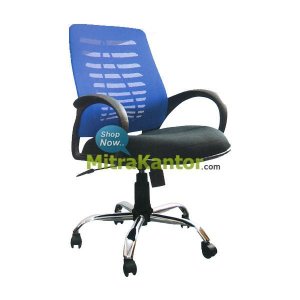 Jual Kursi Kantor Staff Uno Paris A Chrome, Kursi Kantor Staff Uno Murah