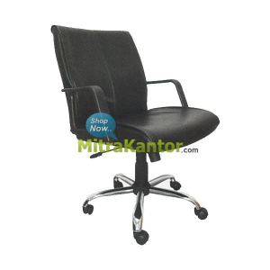 Jual Kursi Kantor Staff Uno Sydney Chrome, Kursi Kantor Staff Uno Murah