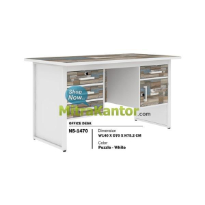 Jual Meja Kantor Harga Murah di Jakarta, Meja Kantor Expo NS 1470