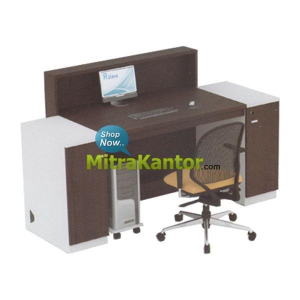 Jual Meja Kantor, Meja Staff Harga Murah di Jakarta, Meja Kantor Resepsionis Modera MRP 1016