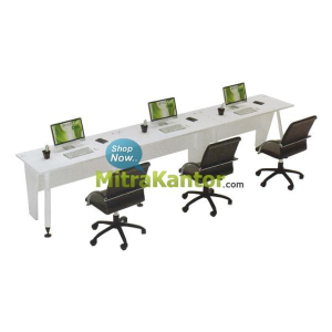 Jual Meja Kantor, Meja Kantor Staff Murah di Jakarta, Meja Kantor Staff Modera Config 3