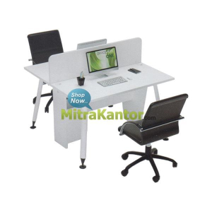 Jual Partisi Kantor, Partisi Meja Staff, Partisi Kantor Staff Harga Murah di Jakarta, Partisi Kantor Staff Modera Config 2 C
