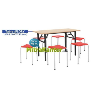 Meja Lipat Inco Flory