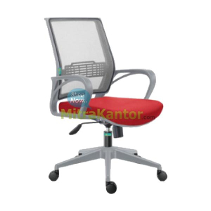 Kursi Kantor Staff Decco Kubix 1 Grey LG