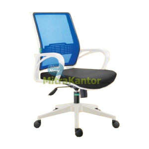 Kursi Kantor Staff Decco Kubix 1 White LW