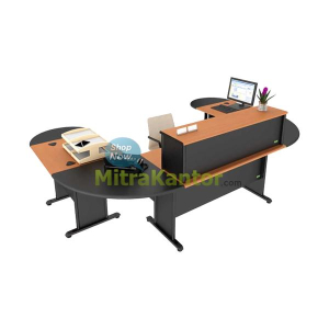 Jual Meja Resepsionis Euro Reception Configuration, Meja Kerja Murah.