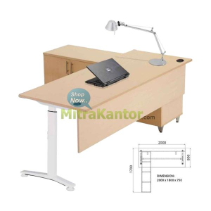 Jual Meja Kantor Direktur Indachi Costo| Harga, Spesifikasi