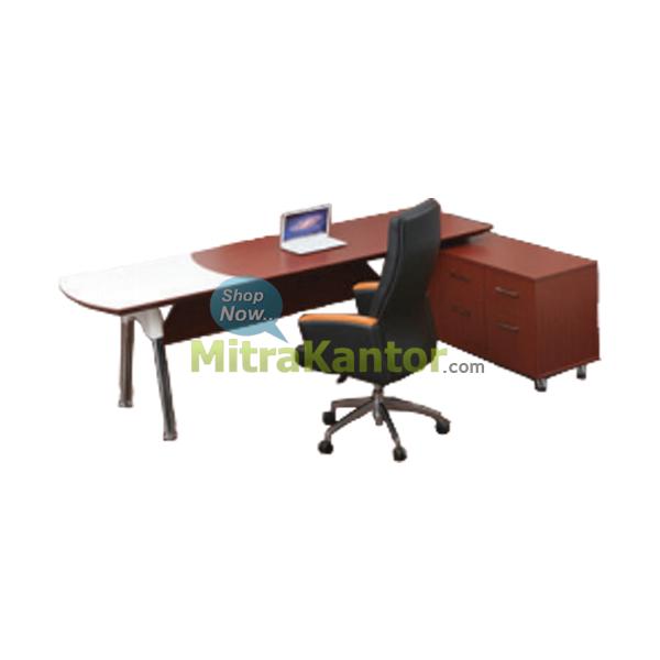 Jual Meja Kantor Direktur Indachi Kavala | Harga, Spesifikasi