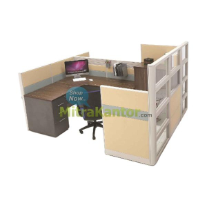Jual Partisi Kantor 4 Staff Ichiko Configuration 2 T Harga Murah