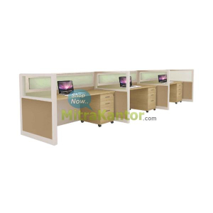 Jual Partisi Kantor 3 Staff Ichiko Configuration 3 I Harga Murah