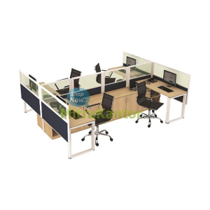 Jual Partisi Kantor 4 Staff Ichiko 4 U FS 25 Harga Murah