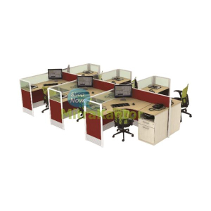 Jual Partisi Kantor 4 Staff Ichiko Configuration 6 L 25 Harga Murah