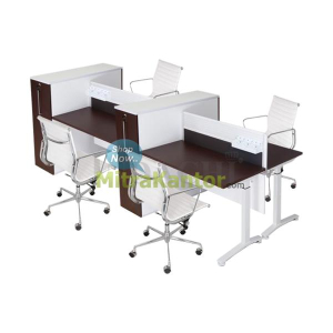 Jual Partisi Kantor 4 Staff Indachi Configuration 4 L F Harga Murah