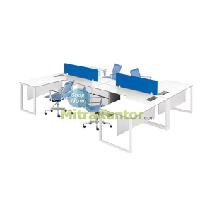Jual Partisi Kantor 4 Staff Indachi Configuration 4 U F Harga Murah