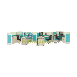 Jual Partisi Kantor 6 Staff Ichiko Configuration 6 H 25 Harga Murah