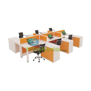 Jual Partisi Kantor 6 Staff Ichiko Configuration 6 H Harga Murah